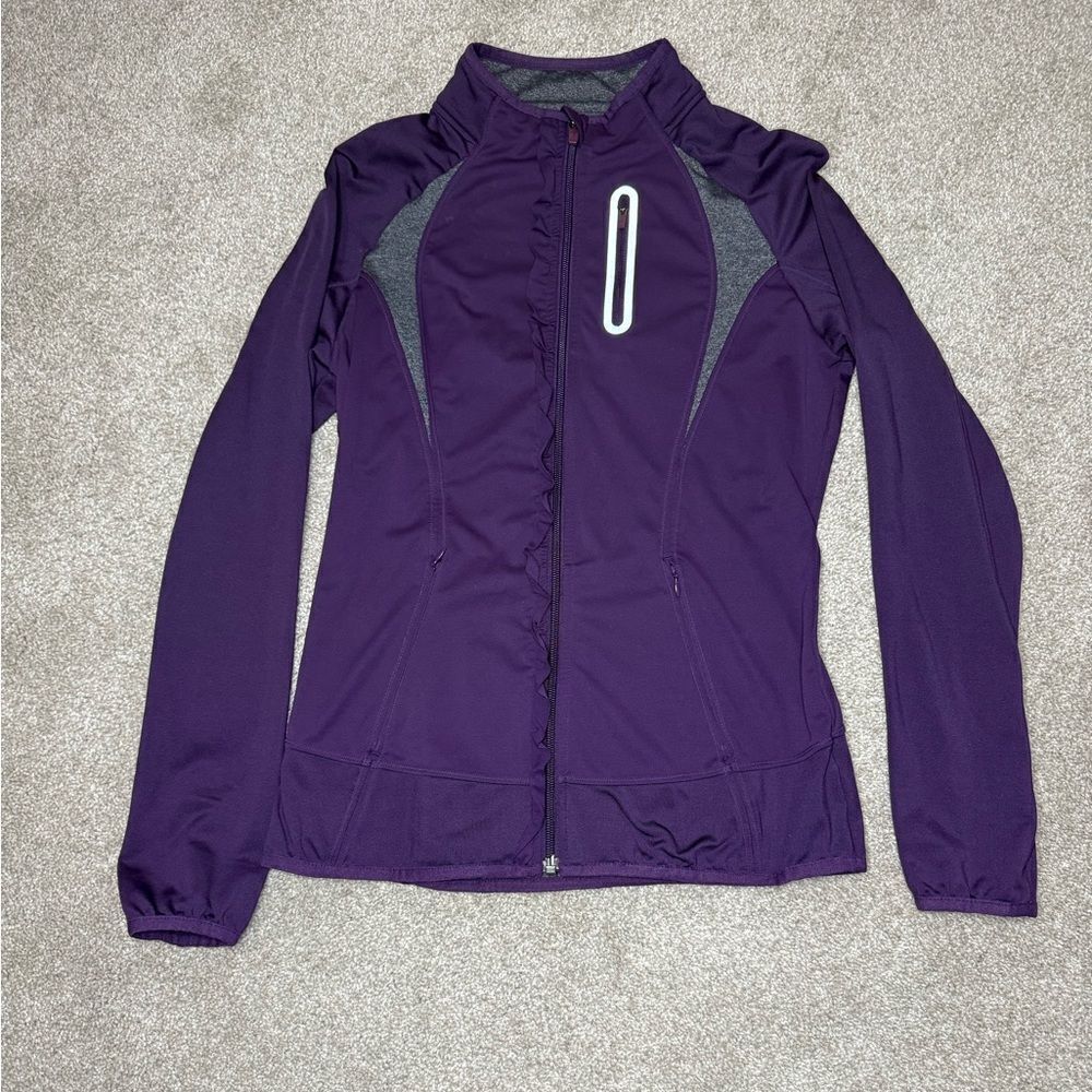 Athleta Prevail Ruffle Jacket